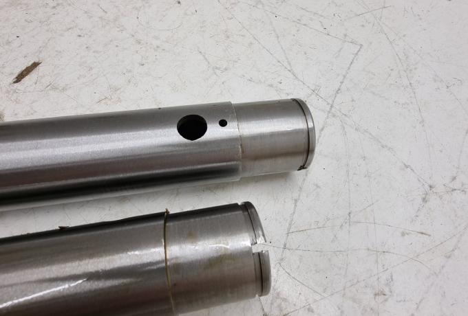 Norton Dominator / Short Road Holder Fork Stanchions not hard chromed