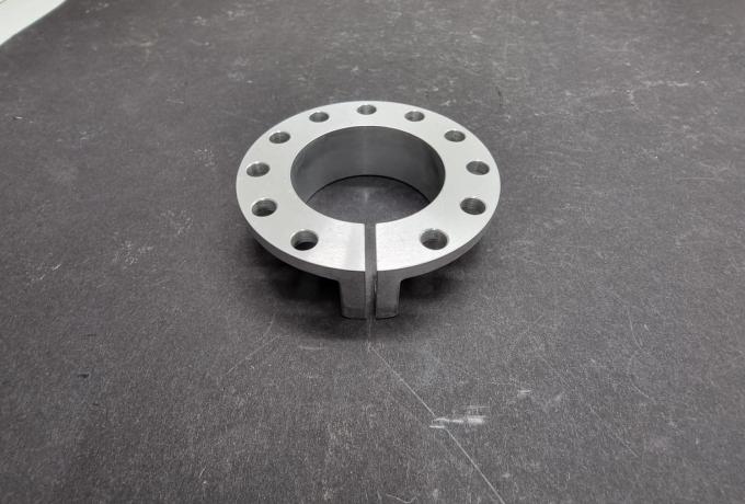 Velocette Exhaust Clamp to Head Finned Alloy