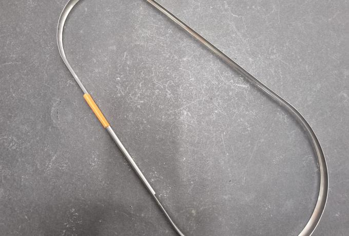 Velocette VM, KSS, Alloy Mac Chaincase Strap Assembly Stainless