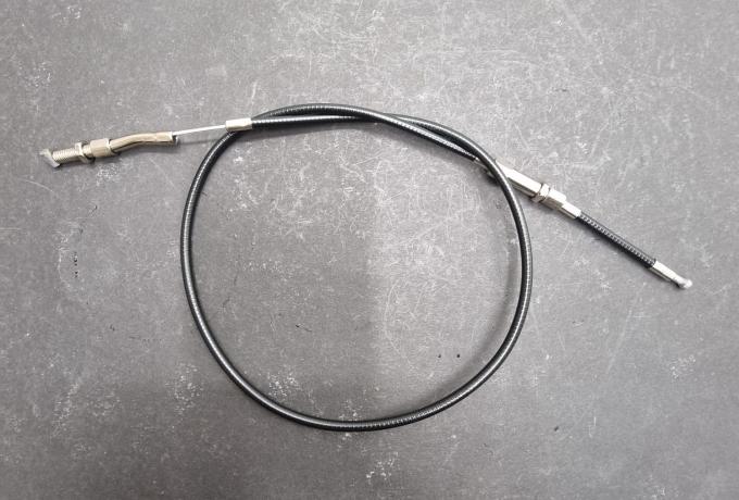 Velocette Cable. Exhaust Valve Lifter with Tube - Pear