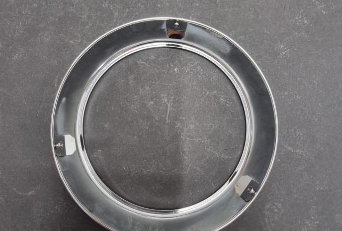 Headlight / Headlamp Rim SS49 Chrome 6.5" Lucas Replica