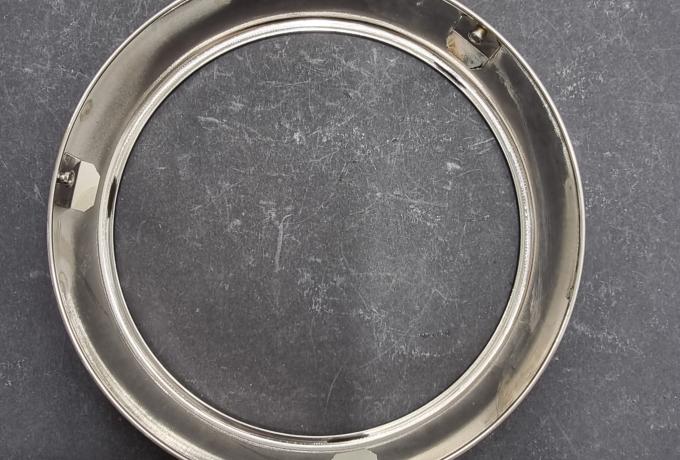 Headlight / Headlamp Rim HS49 Nickel 6.5" Lucas Replica