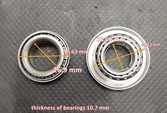 Triumph 5TA Taper Headrace Kit 1957-66