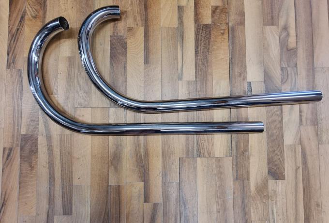 Ariel KH 500cc Exhaust Pipe Pair 1 3/4"