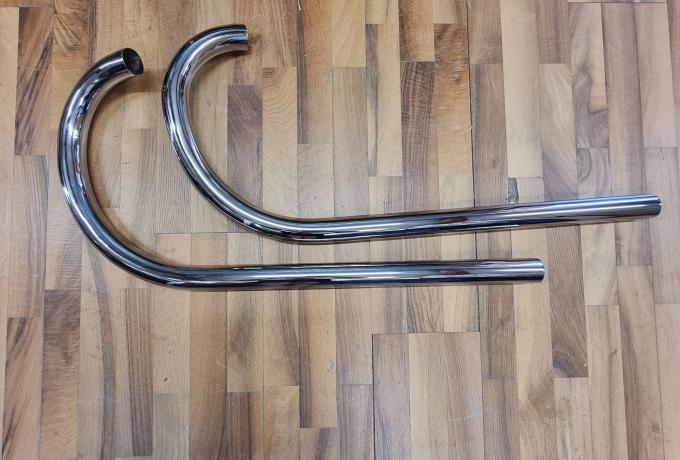 Ariel KH 500cc Exhaust Pipe Pair 1 3/4"