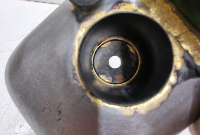 Velocette Scrambler Oil Tank with Crankcase Breather