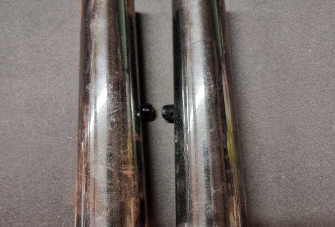 Velocette MSS. Scrambler Front Fork Shroud Pair