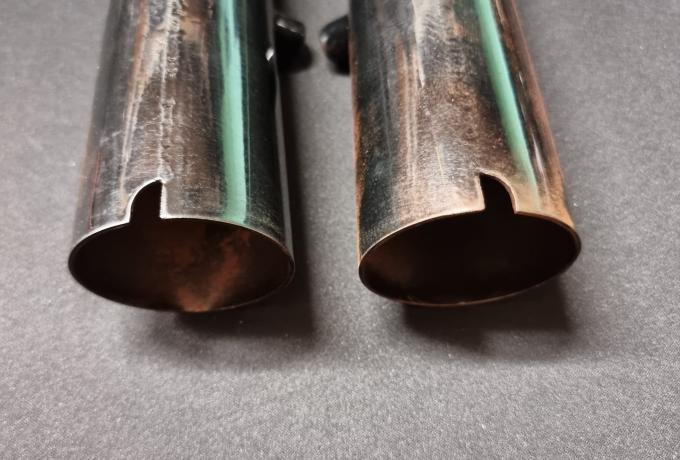 Velocette MSS. Scrambler Front Fork Shroud Pair