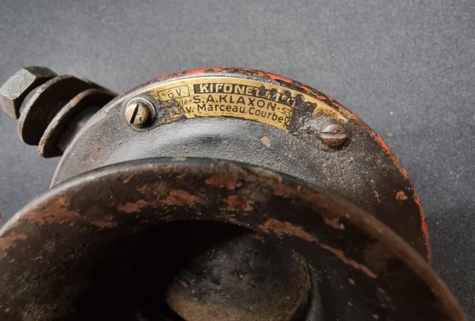 S.A. Klaxon. Kifonet Horn 6V  used