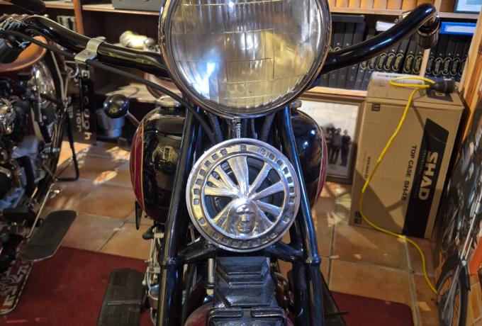 Indian 1936/37 4c upside Down