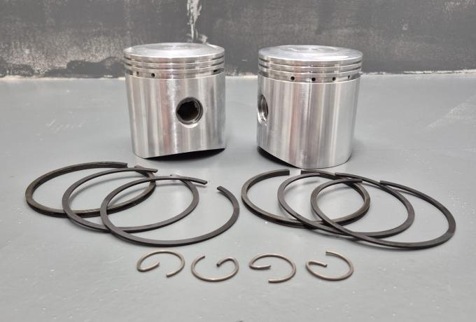 Brough Superior SS80. Matchless Mod. X. AJS Mod. 2 Pistons 990 cc SV/Pair
