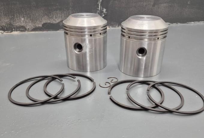 AJS Pistons V-Twin 996 cc 1928-30 Pair. M1. M2. R2. Standard, De Luxe +020