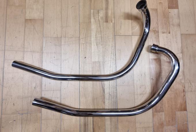 Norton Commando 750cc 850cc Exhaust Pipe Pair 