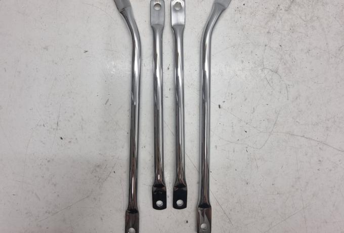 BSA A65 Front Mudguard Stay Set Chromed