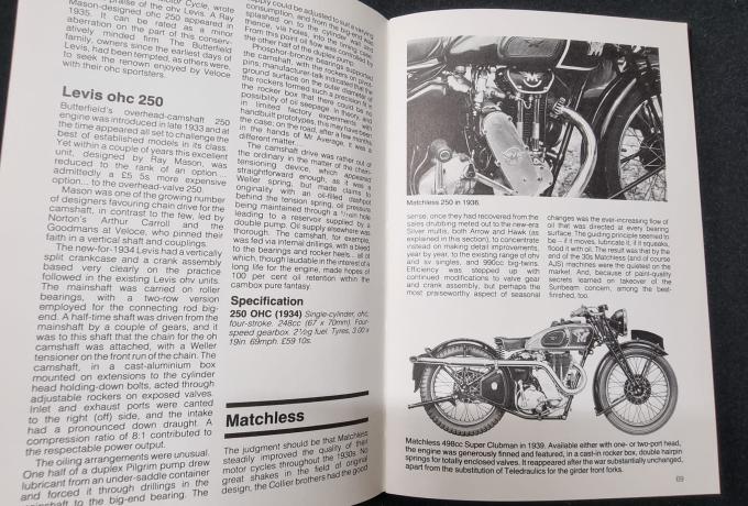 Guide to Pre War British Motor Cycles