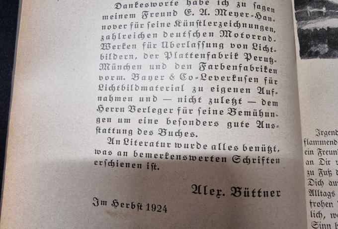 Mein Motorrad und Ich