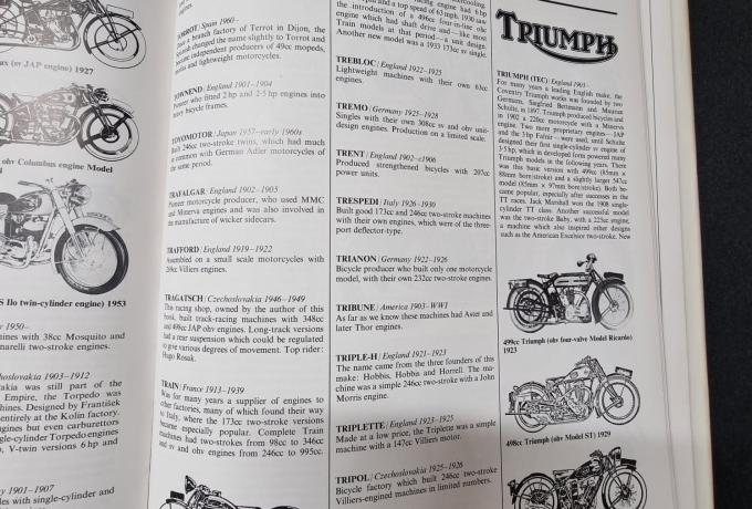 The illustrated encyclopedia of Motorcycles 1978