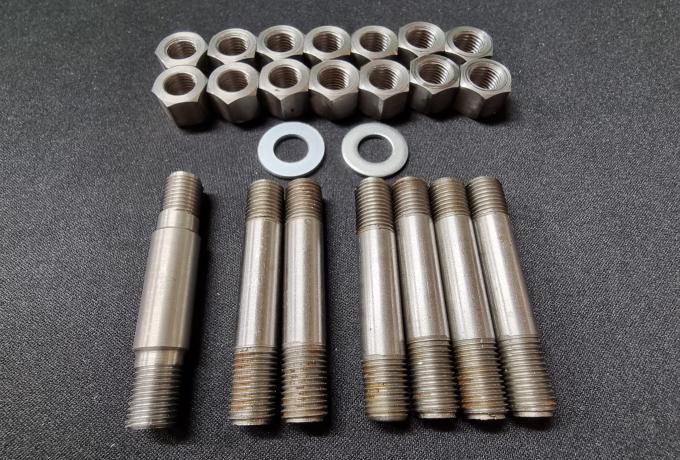 Norton 850cc MKIII Crankshaft Stud / Nut Kit