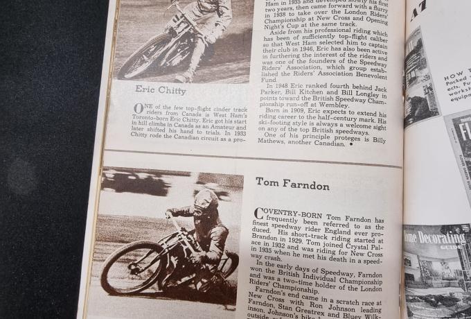 Motorcycles In Competition. a Fawcett Book number 149