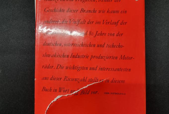 Motorräder Deutschland Österreich Tschechoslowakei. Eine Typengeschichte