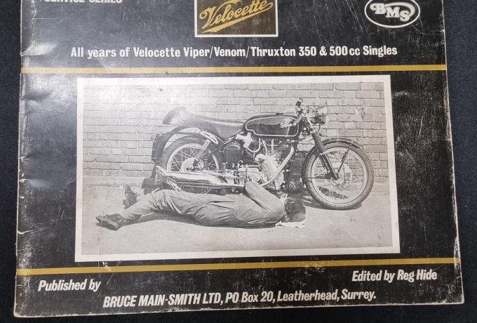 Velocette BMS All years of Velocette Viper / Venom / Truxton 350 & 500cc Singles