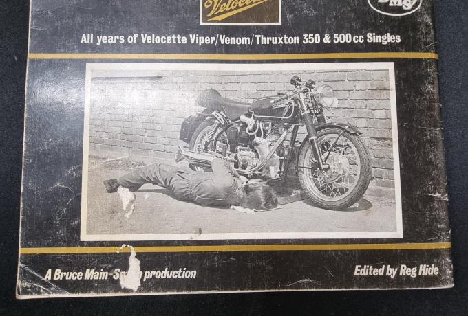 Velocette BMS All years of Velocette Viper / Venom / Truxton 350 & 500cc Singles