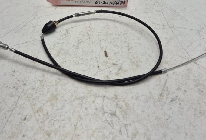 BSA A50 / 65/ 75 Front Brake Cable +6" with switch 1969-70