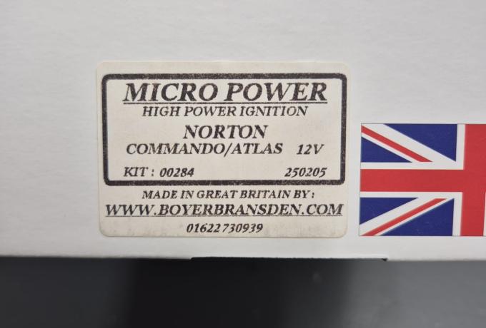 Boyer Micro Power Electronic Ignition Commando/Atlas 12V.  Micro-Power.