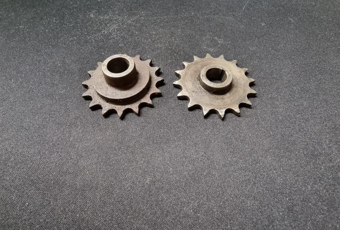 Norton Magneto Sprocket 16T. Pair used