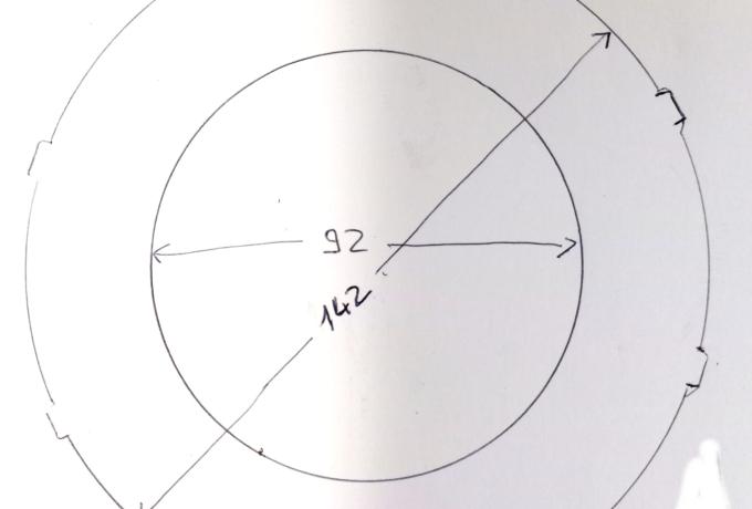 Vincent Burman Clutch Plate, Small Dog