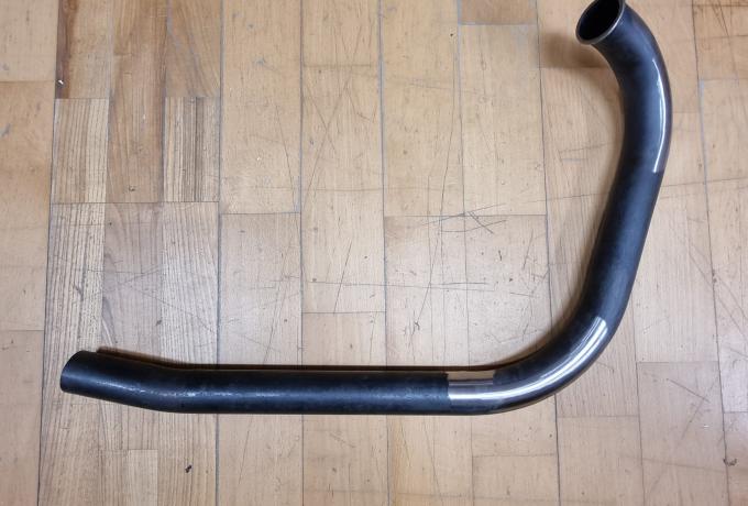 Sunbeam M9 Exhaust Pipe 1928-1930. 1 3/4" 44mm. Left Hand Side. Bore Metal