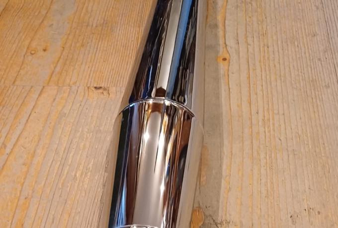 Triumph T140/TR7V 750 cc Silencer lhs. rhs universal 1 3/8"