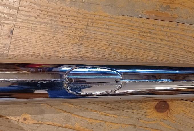 Triumph T140/TR7V 750 cc Silencer lhs. rhs universal 1 3/8"
