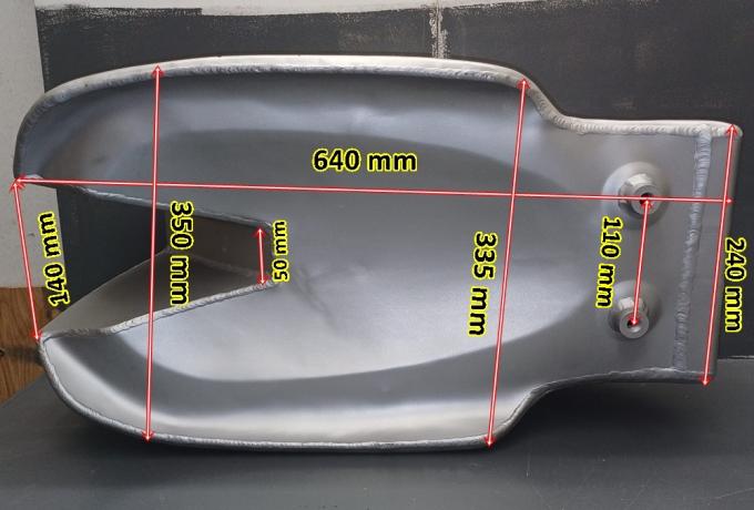 Norton 650 Racing Petrol Tank Alloy used
