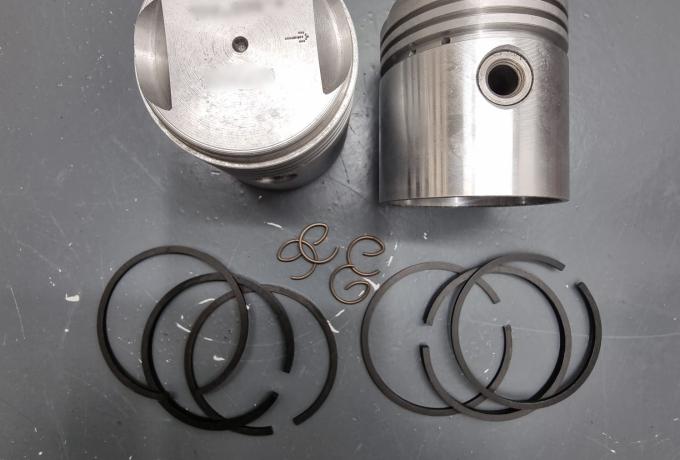 Triumph 3T JP Piston Pair + 020. 1946-