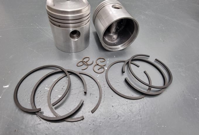Triumph 3T JP Piston Pair STD 1946-