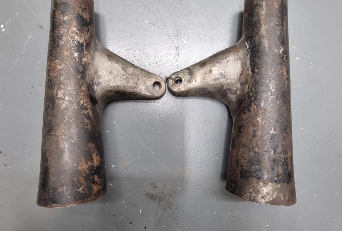 Ariel 350 500 Headlight / Headlamp Brackets Pair used