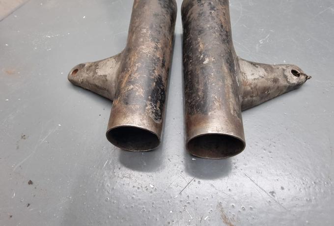 Ariel 350 500 Headlight / Headlamp Brackets Pair used