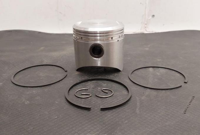 AJS/Matchless Mod. 18. G80. G5. G90 Piston +080 = 84,55 mm Iron Head 1938-1946