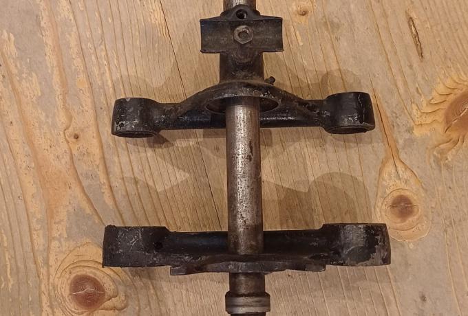 AJS/Matchless G3L Fork crown. Head Stem. Handlebar Lug used