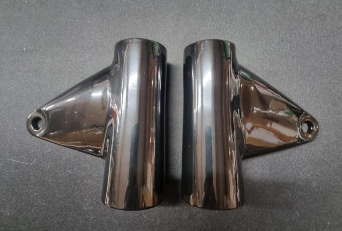 AJS/Matchless Head Light Bracket LHS and RHS / Pair