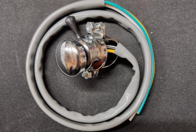 Dip Switch / Horn Switch Clamp on, Grey Sheath