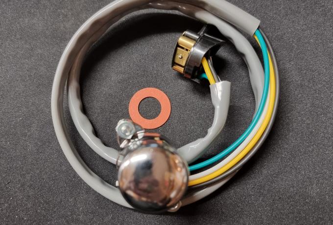 Dip Switch / Horn Switch Clamp on, Grey Sheath