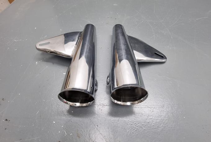 BSA A65 Headlight Bracket LHS / RHS. Pair