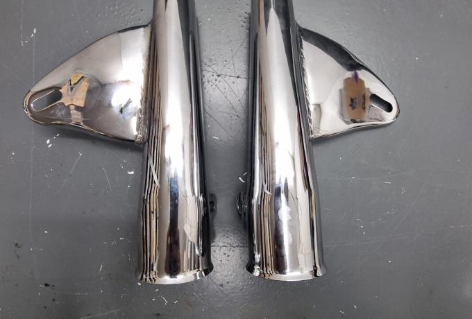 BSA A65 Headlight Bracket LHS / RHS. Pair