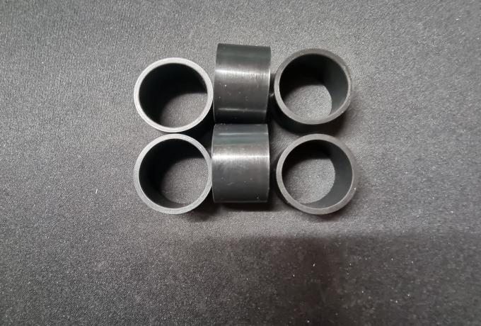 AJS. Matchless. Rubber Buffer Set for Inner Fork. 1 1/4". Set of 6.
