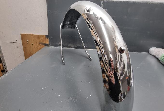 Triumph T140 Front Mudguard with Support Rail used
