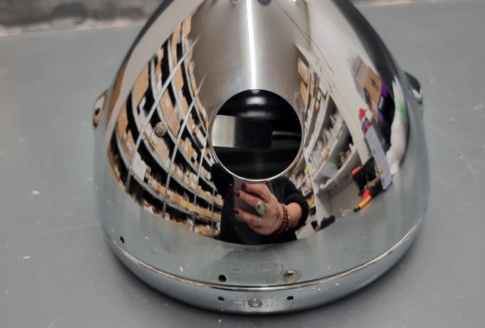 Triumph T140 Headlight Shell / Lucas Replica 7" with Rim used