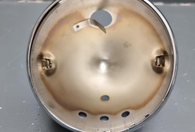 Triumph T140 Headlight Shell / Lucas Replica 7" with Rim used