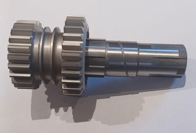 Vincent Final Drive Shaft assembly incl. Double Gear 23/29T.